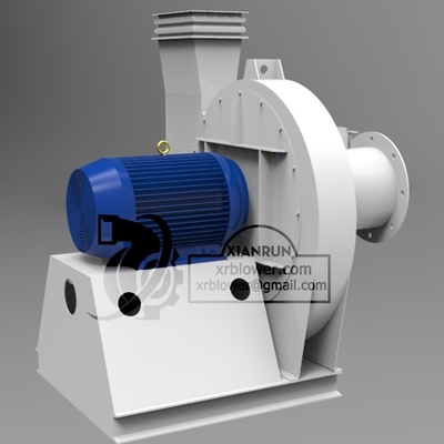 9-19 9-26 Series High Pressure High Speed Blower Động cơ trực tiếp In-Line Centrifugal Fan Centrifugal Ventilator Đen Bạch
