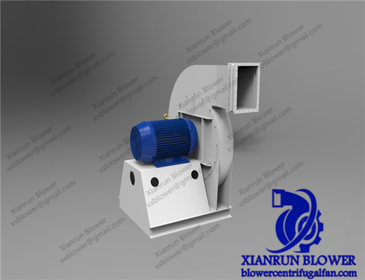 Quạt cong ly tâm ngược áp suất cao 350KW để hỗ trợ đốt cháy