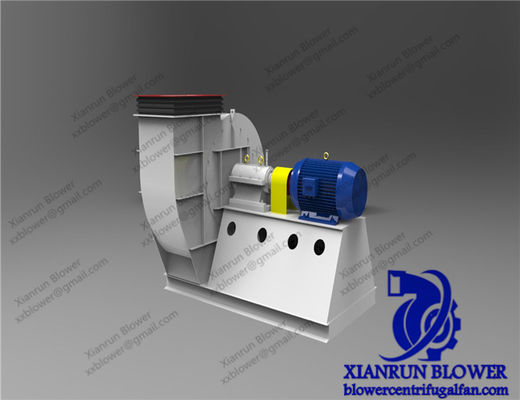 Máy quạt tâm thoát công nghiệp mạnh mẽ được thiết kế cho luồng không khí trong sản xuất điện xi măng và các ứng dụng thu bụi công nghiệp