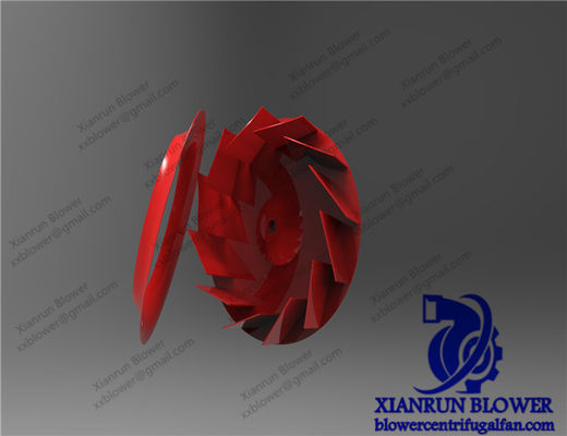 Phụ kiện quạt ly tâm Q345 chống ăn mòn Cánh quạt Cân bằng tĩnh / động