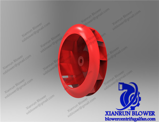 Phụ kiện quạt ly tâm 400-3500mm Bánh xe cánh quạt cong về phía trước