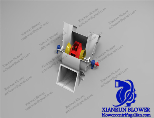 Quạt ly tâm đôi đầu vào áp suất cao Đường kính cánh quạt 380mm-3200mm