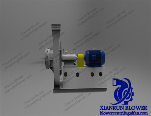 Quạt ly tâm hướng trục công nghiệp được chế tạo từ vật liệu bền bỉ cho các hệ thống sản xuất điện xi măng và thu bụi