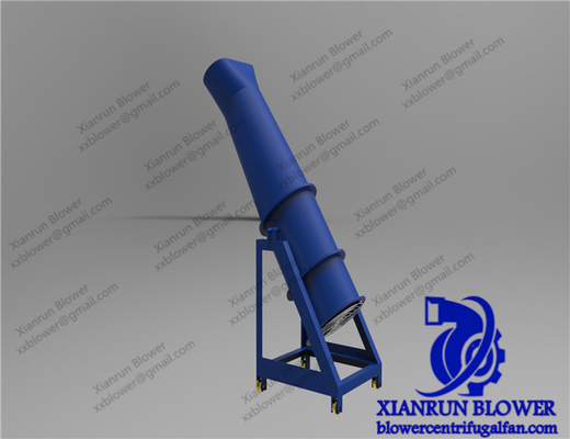 Quạt hướng trục công nghiệp bằng lò nung xi măng Độ ồn thấp ISO 9001 đã được phê duyệt