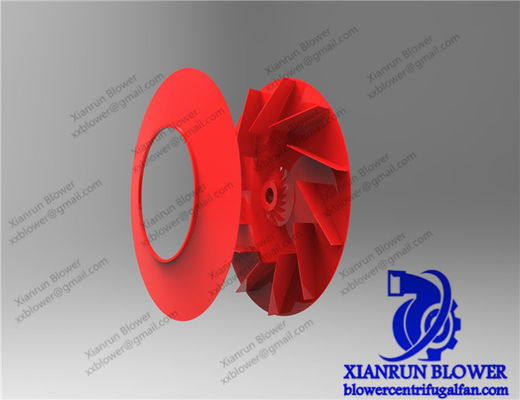 Phụ kiện quạt ly tâm Q345 chống ăn mòn Cánh quạt Cân bằng tĩnh / động