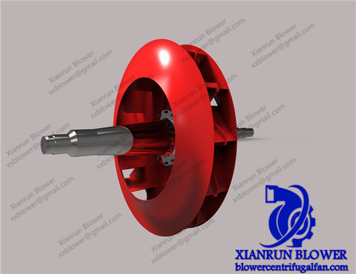 Nhà máy xi măng Cánh quạt ly tâm 400mm-3500mm Chống mài mòn