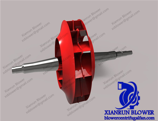 Cánh quạt bằng nhôm chống cháy nổ Cánh quạt bánh xe Điều trị đặc biệt