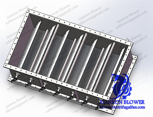 Hướng dẫn phụ kiện quạt ly tâm thể tích không khí Cánh điều chỉnh cánh cửa