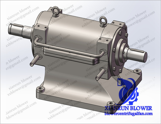 Bộ giảm thanh quạt ly tâm công nghiệp, Rotor quạt ly tâm / Nhà bạc đạn