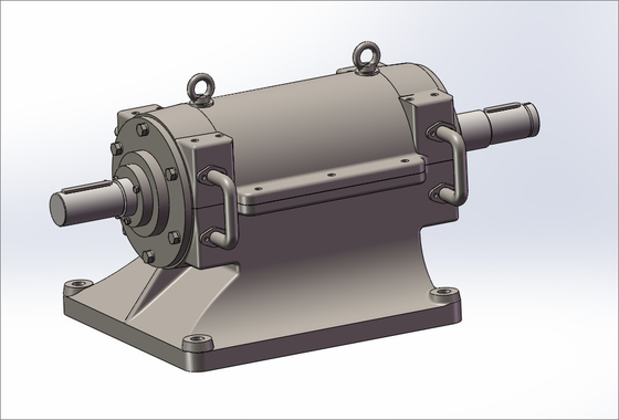 Bộ phận quạt ly tâm Q345 Cánh quạt gió Bộ phận giảm thanh Vòng bi Rotor Vòng bi Rotor hình nón