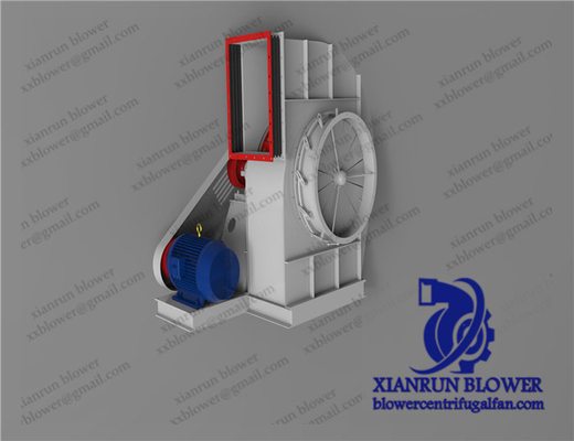 Máy hút bụi ly tâm Quạt thổi ly tâm Bánh xe đai 560 - 2900 vòng / phút