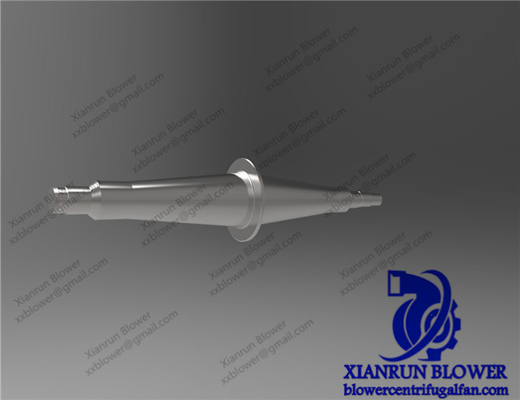 Bộ phận quạt ly tâm Q345 Cánh quạt gió Bộ phận giảm thanh Vòng bi Rotor Vòng bi Rotor hình nón