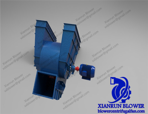 Quạt và quạt ly tâm Q345 800m3 / H - 90000m3 / H Màu tùy chỉnh