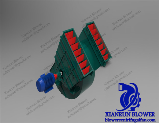 Quạt và quạt ly tâm Q345 800m3 / H - 90000m3 / H Màu tùy chỉnh
