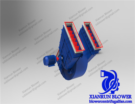 khách sạn Quạt vắt ly tâm công nghiệp Quạt hút ly tâm đôi 380V