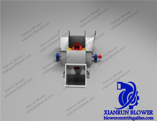 Quạt hút ly tâm đôi đầu vào Máy thổi ly tâm bằng thép không gỉ 220V 380V