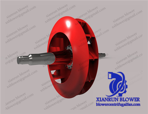 Quạt ly tâm công nghiệp 3000Pa - 25425Pa Thép không gỉ để phát điện