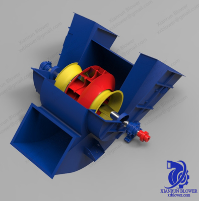 Quạt ly tâm một đầu vào nghiêng về phía sau 5KW - 350KW ISO 9001 đã được phê duyệt
