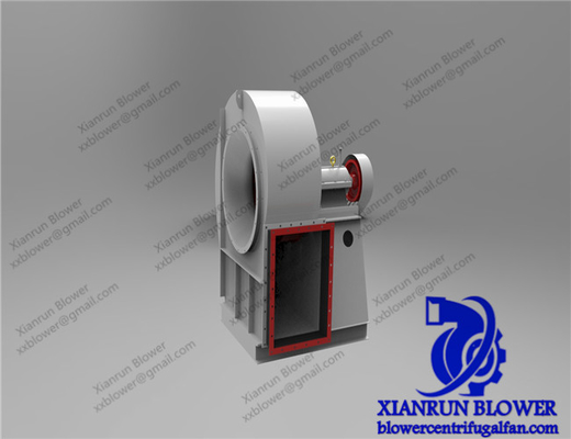 Quạt ly tâm ngược bằng thép Mangan 380V 440V để hút bụi