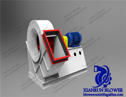 Máy thông gió ly tâm công nghiệp với áp suất 3000-25425 Pa và chứng nhận ISO 9001