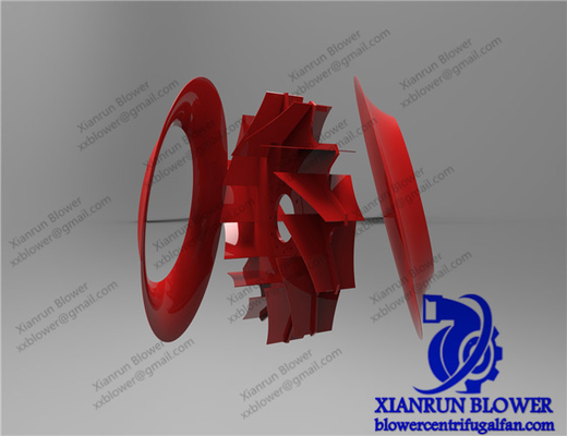 Phụ kiện quạt ly tâm bằng thép không gỉ Bánh xe quạt ly tâm Bảo hành 1 năm