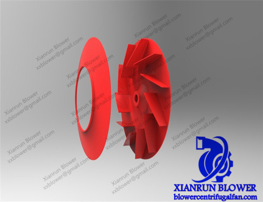 Cánh quạt ly tâm cong ngược công nghiệp Bánh xe Cánh quạt Phần quay