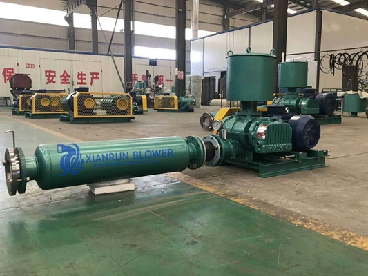 Máy thổi rễ trục quay bằng thép carbon 85-95% Hiệu quả Màu sắc tùy chỉnh