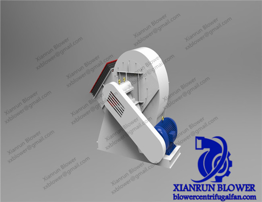 Quạt ly tâm quay ngược bằng thép carbon 5KW - 350KW Màu tùy chỉnh