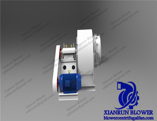 Quạt ly tâm quay ngược bằng thép carbon 5KW - 350KW Màu tùy chỉnh